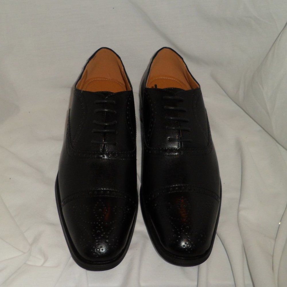 Vincent Cavallo Black Dress Shoes